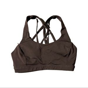 Lululemon sports bra black